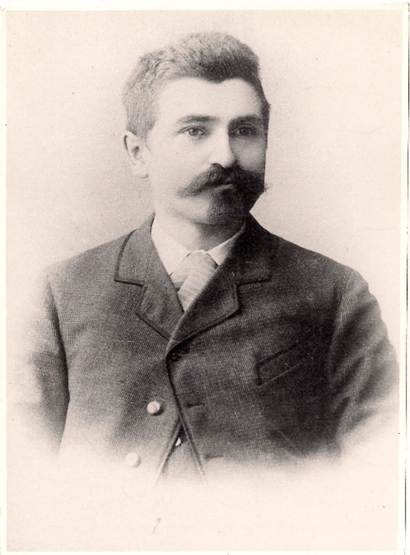 Juliusz Stolle in his early years