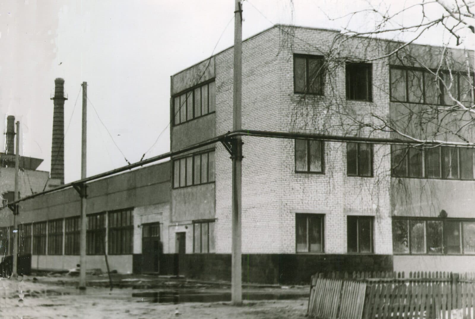 The Technical Control Department (OTK) building, 1970s