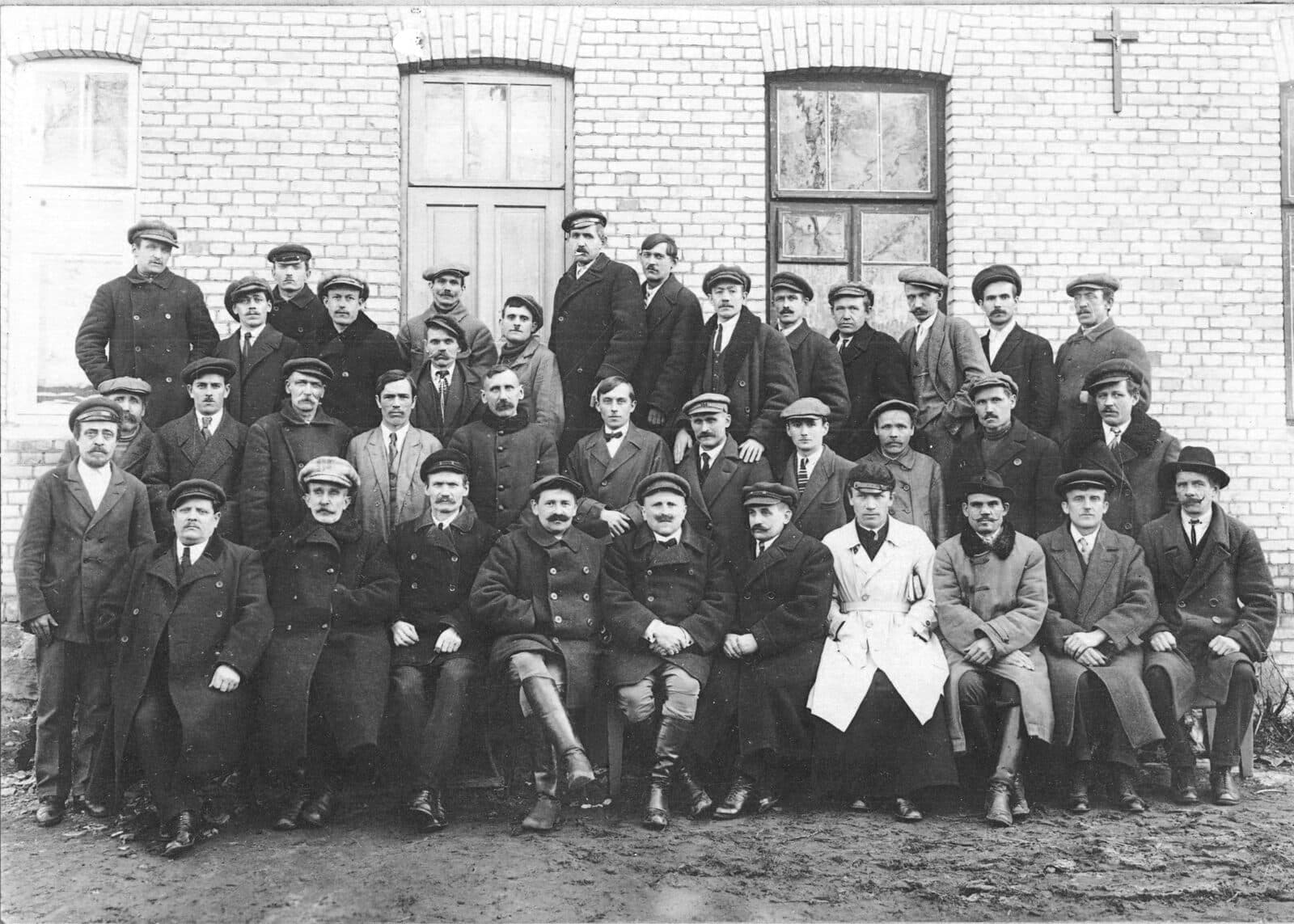 The works’ management and staff, 1920s