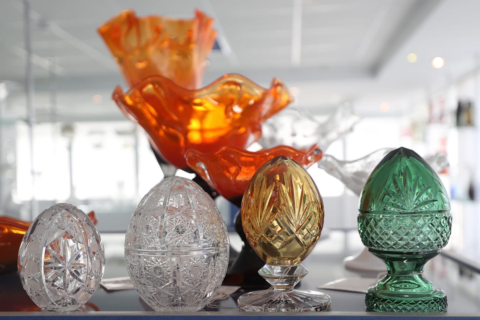 Neman crystal on display today